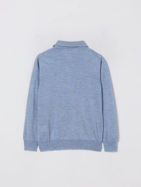 25FW [키즈] 브루넬로 쿠치넬리 폴로 셔츠 BSYM84315 CFF33 Sky - BRUNELLO CUCINELLI