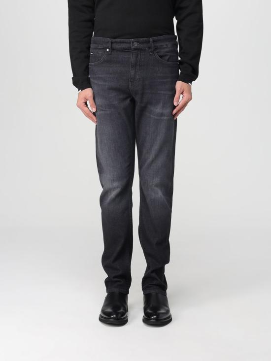 25FW 보스 데님 팬츠 50550954 002 Black