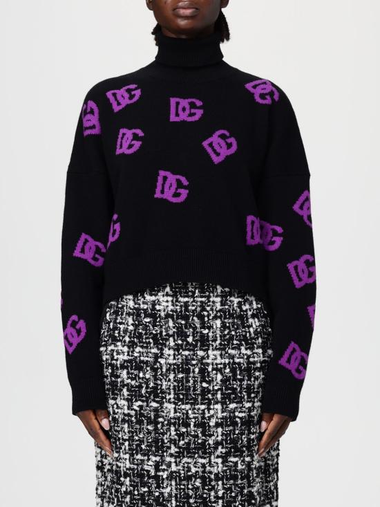 25FW 돌체앤가바나 스웨터 FXW04TJCVYX N9867 Black