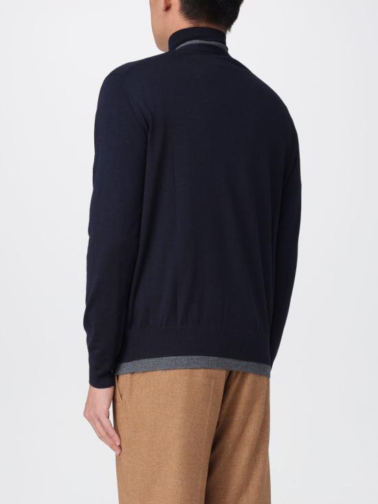 25FW 파올로페코라 스웨터 A008F001 6462 Blue - PAOLO PECORA