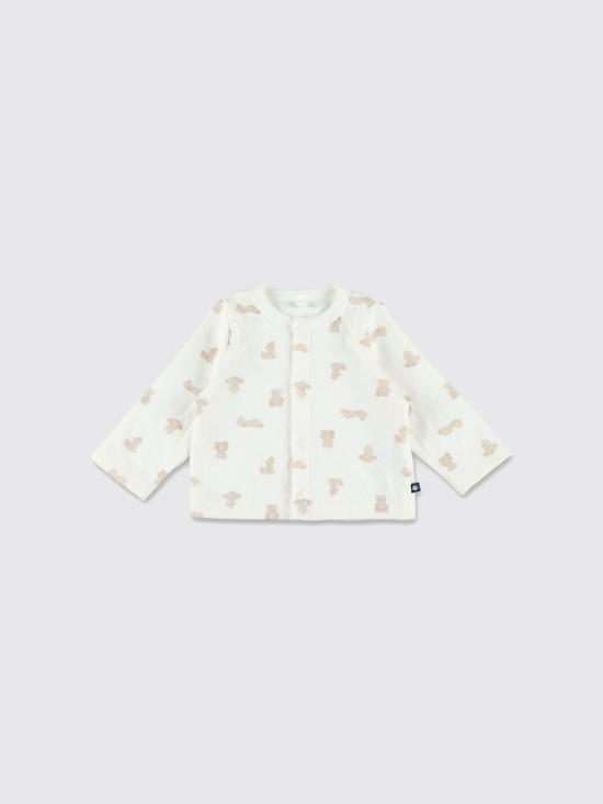 25FW [키즈] 쁘띠바또 오버롤 A0DTW 01 White - PETIT BATEAU