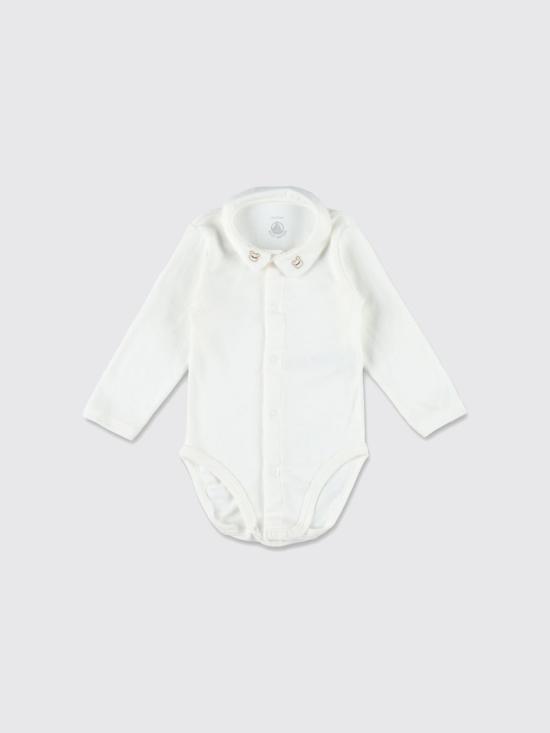 25FW [키즈] 쁘띠바또 오버롤 A0DTW 01 White - PETIT BATEAU