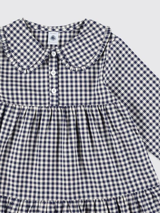 25FW [키즈] 쁘띠바또 원피스 A0DT0 01 Grey - PETIT BATEAU