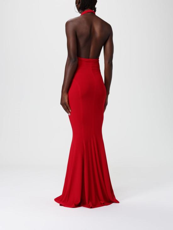 25FW 노마카말리 롱 원피스 KK2253PLO68946 Red - NORMA KAMALI