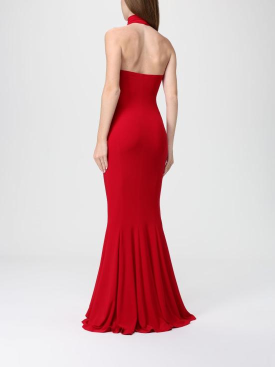 25FW 노마카말리 롱 원피스 KK2253PLB14946 Red - NORMA KAMALI