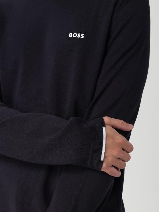 25FW 보스 스웨터 50541940 402 Blue - BOSS
