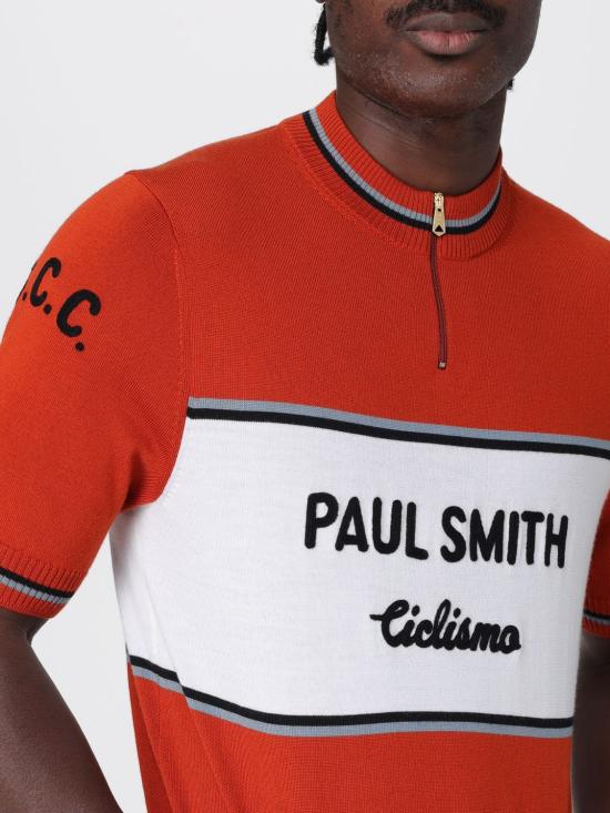 25FW 폴 스미스 스웨터 M1R527ZT02838 17 Orange - PAUL SMITH