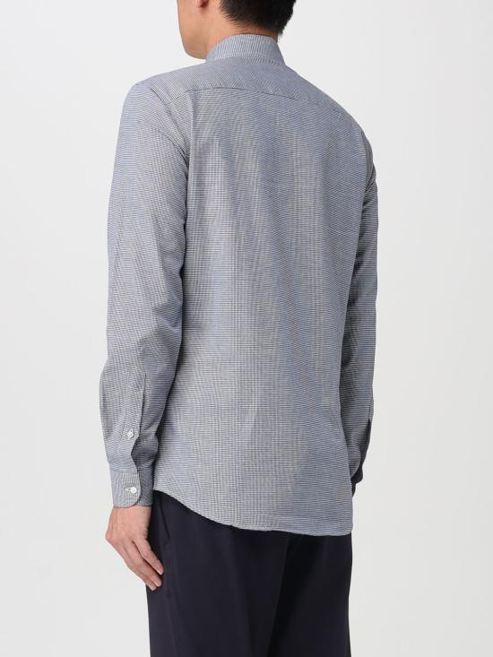 25FW 페이 긴팔 셔츠 NCMA1512580XPZ U807 Blue - FAY