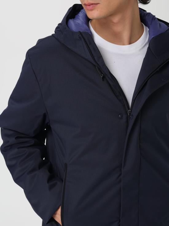 25FW 엠포리오 아르마니 숏패딩 7M000689AF15952 UB102 Blue - EMPORIO ARMANI