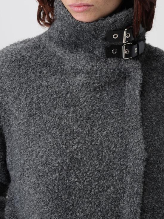 25FW 리우조 코트 MF5441MA50P 02050 Grey - LIU JO