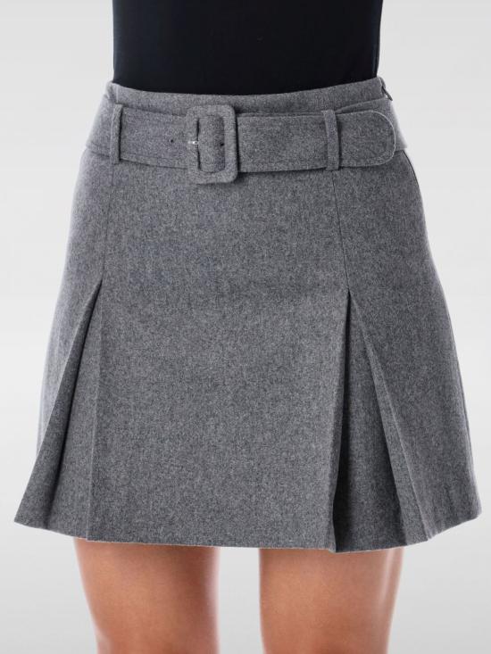 25FW 아페쎄 숏 스커트 F06464WOAPN PLA Grey - A.P.C.