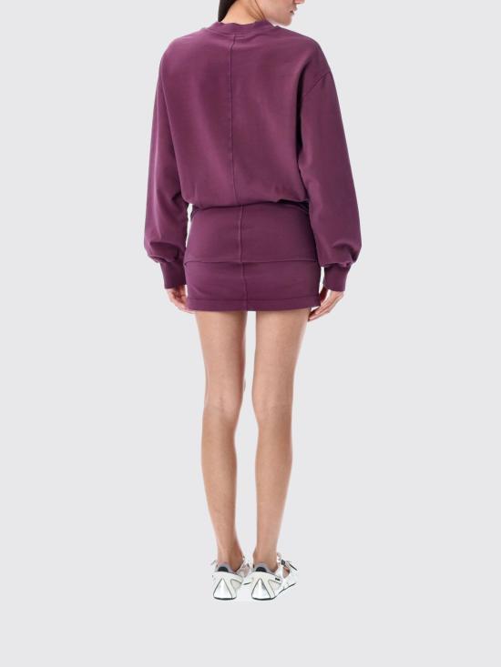 25FW 디 아티코 롱 원피스 WCA00393JJF006AA 114 Violet - THE ATTICO