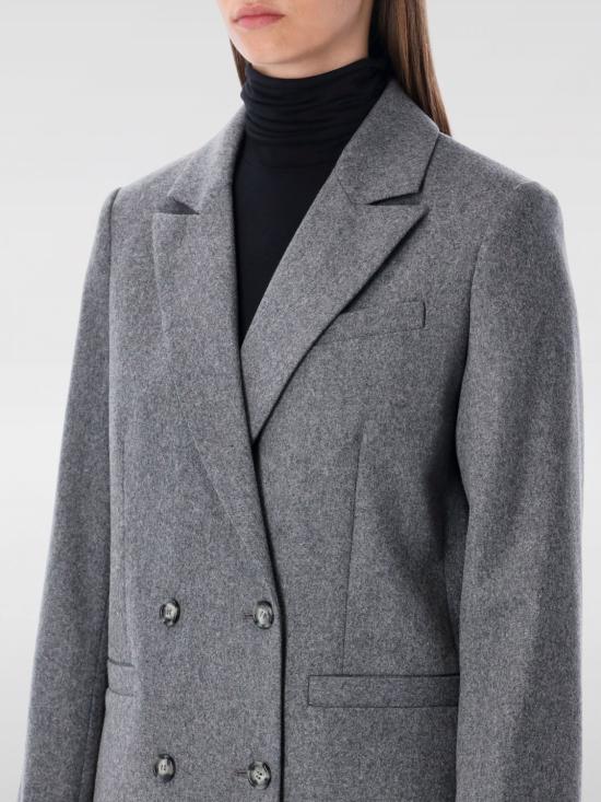 25FW 아페쎄 루시 더블 브레스티드 자켓 F03212WOAPN PLA Grey - A.P.C.