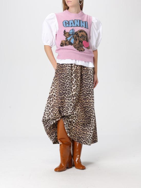 25FW 가니 블라우스 F7364 151 White - GANNI