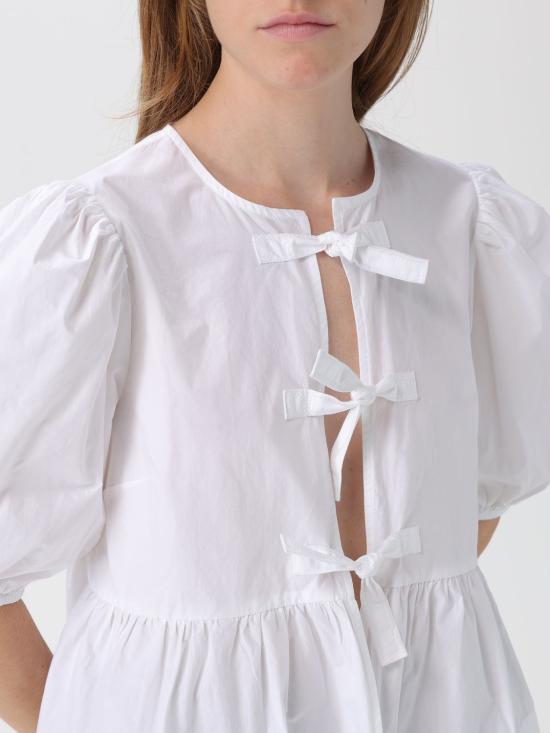 25FW 가니 블라우스 F7364 151 White - GANNI