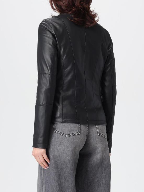 25FW 엑스씨 가죽 자켓 ANNA PELLE OXFORD Black - XC