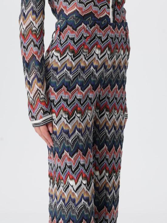 25FW 미소니 팔라초 팬츠 DS25WI0QBR012F SM9R3 Multicolor - MISSONI