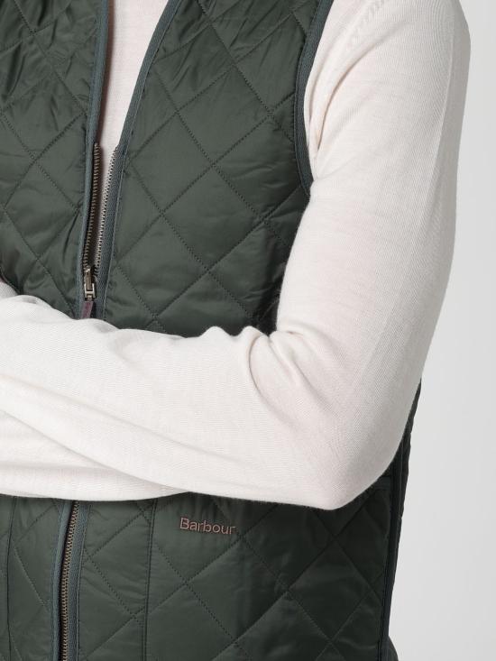 25FW 바버 베스트 MLI0001 GN92 Olive - BARBOUR