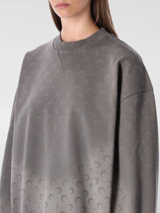 25FW 마린세르 스웨터 UST022ACJER0073 GR90 Grey - MARINE SERRE