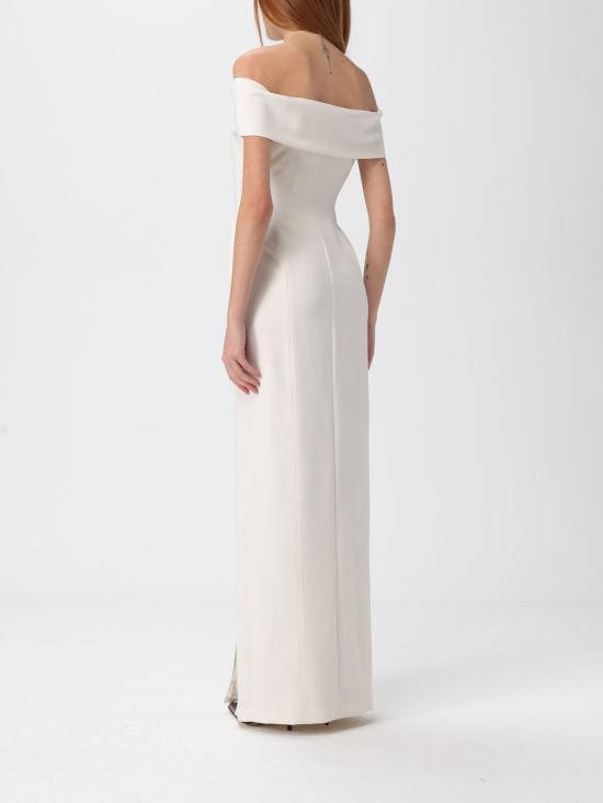 25FW 랄프 로렌 롱 원피스 253982109 003 White - RALPH LAUREN