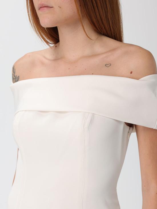 25FW 랄프 로렌 롱 원피스 253982109 003 White - RALPH LAUREN