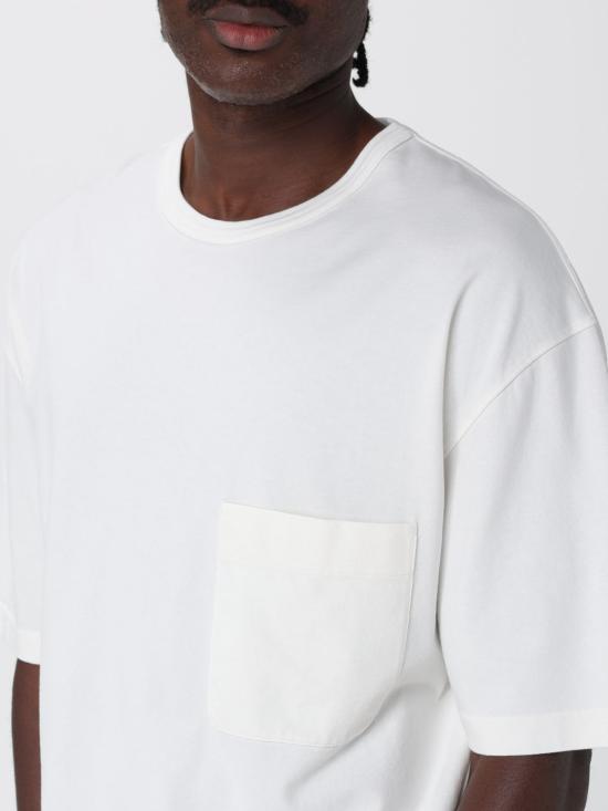 25FW 르메르 반팔 티셔츠 TO1455LJ1038 WH048 White - LEMAIRE