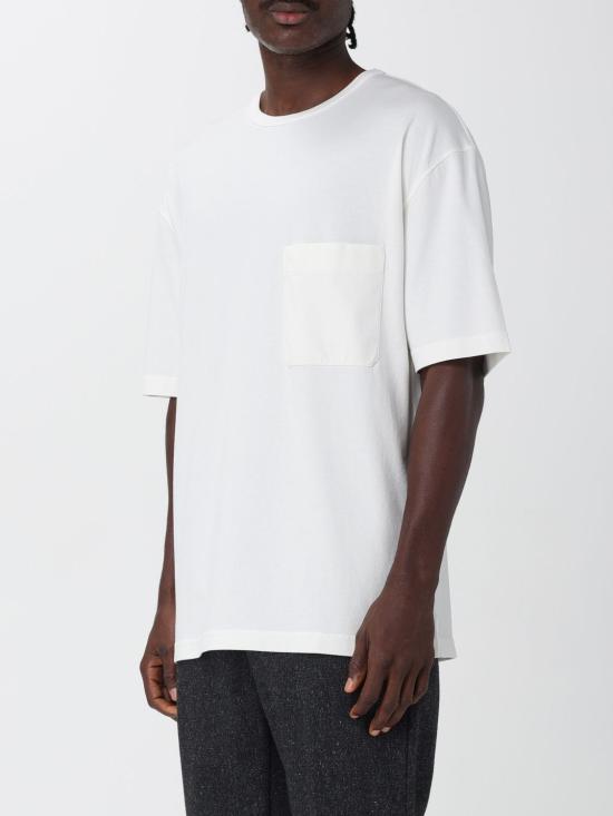 25FW 르메르 반팔 티셔츠 TO1455LJ1038 WH048 White - LEMAIRE