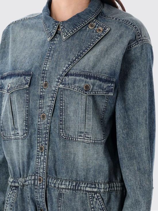 25FW 이자벨마랑에뚜왈 점프수트 CB0088FAB1H04E 30FB Blue - ISABEL MARANT ETOILE