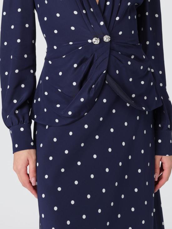 25FW 알레산드라리치 롱 원피스 FABX4108F4655 1643 Blue - ALESSANDRA RICH