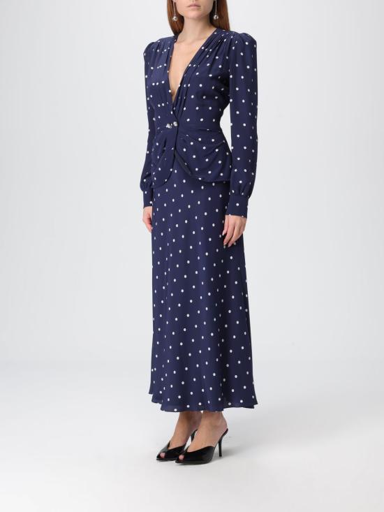 25FW 알레산드라리치 롱 원피스 FABX4108F4655 1643 Blue - ALESSANDRA RICH