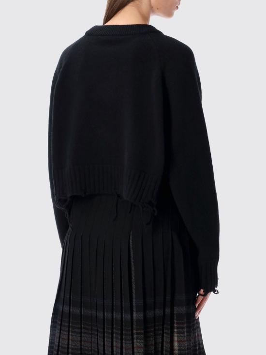 25FW 로우클래식 스웨터 LW253KN05BK 0015 Black - LOW CLASSIC