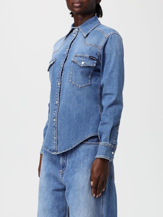 25FW 돌체앤가바나 셔츠 F5T64DG8NR6 S9001 Blue - DOLCE & GABBANA