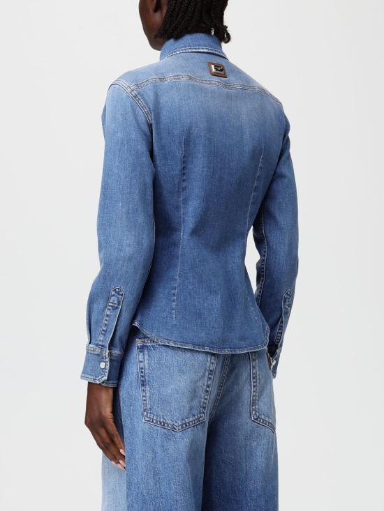 25FW 돌체앤가바나 셔츠 F5T64DG8NR6 S9001 Blue - DOLCE & GABBANA