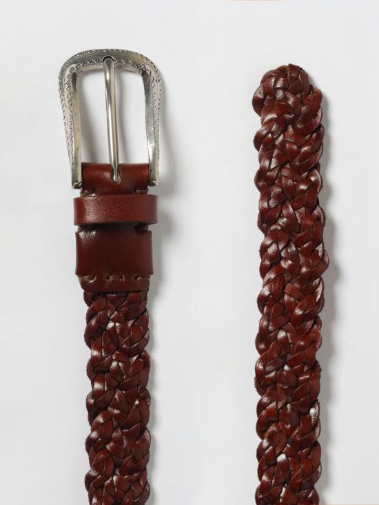 25FW [키즈] 브루넬로 쿠치넬리 벨트 BINRCX104 C6719 Brown - BRUNELLO CUCINELLI