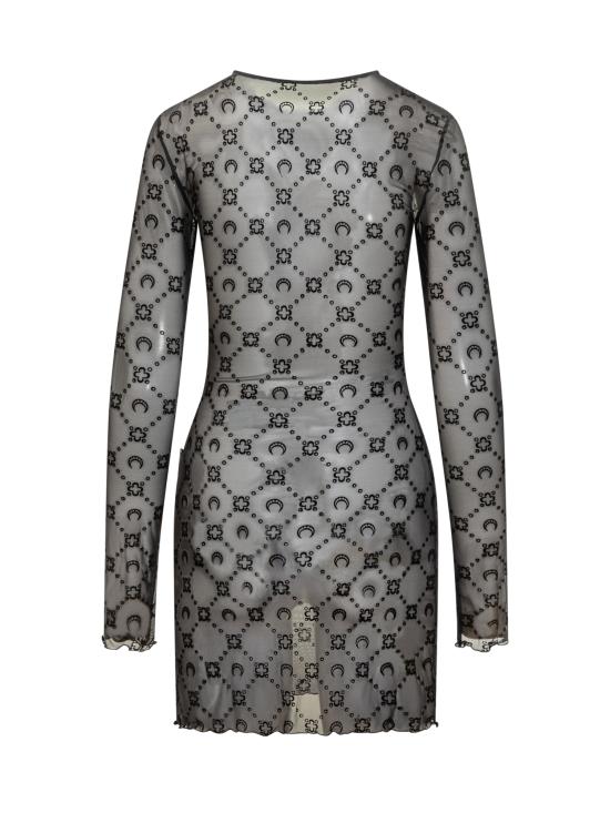 25FW 마린세르 원피스 WDR267ACJER0005 BK99 BLACK - MARINE SERRE