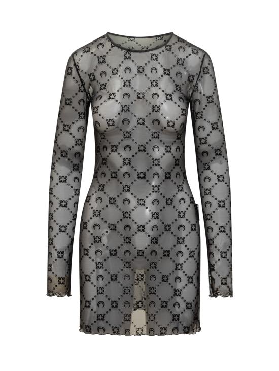 25FW 마린세르 원피스 WDR267ACJER0005 BK99 BLACK