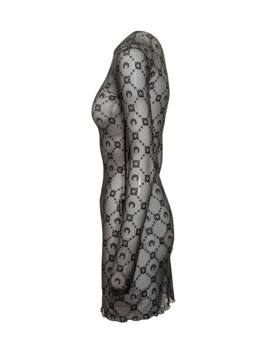 25FW 마린세르 원피스 WDR267ACJER0005 BK99 BLACK - MARINE SERRE