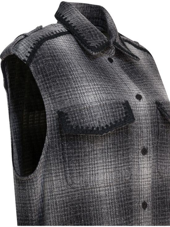 25FW 골든구스 숏 원피스 GWP02356P00215760618 Grey - GOLDEN GOOSE