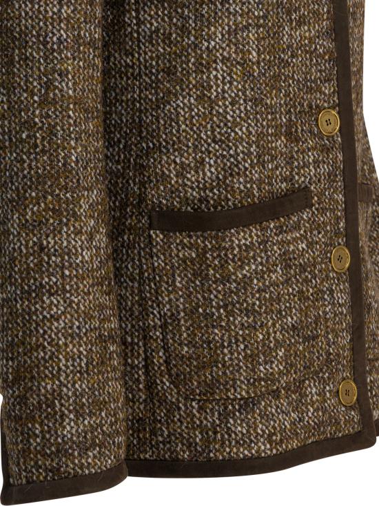 25FW 골든구스 자켓 GWP02336P00209390108 Brown - GOLDEN GOOSE