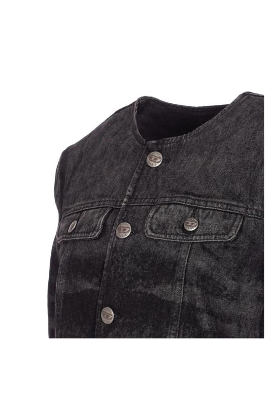 25FW 디젤 데님 자켓 A21616 007DB02 GREY - DIESEL