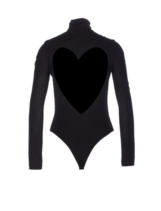 25FW 알라이아 탑 AA9B0400J070B995 Black - ALAIA