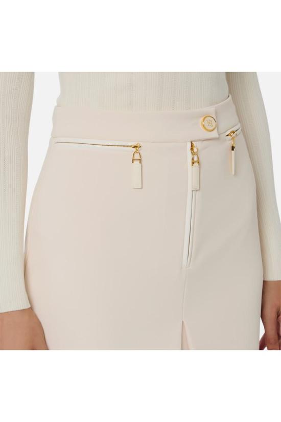 25FW 엘리자베타프랜치 숏 스커트 GO13156E2DZ9 WHITE - ELISABETTA FRANCHI