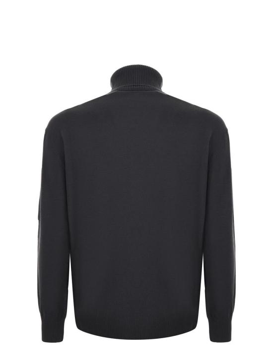 25FW 씨피 컴퍼니 터틀넥 CMKN035A005528A 978 Grey - C.P. COMPANY