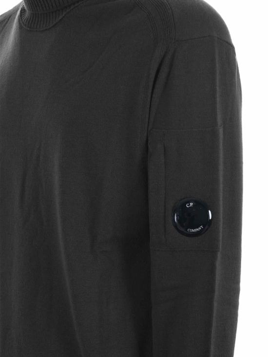 25FW 씨피 컴퍼니 스웨터 CMKN035A005528A 978 Grey - C.P. COMPANY