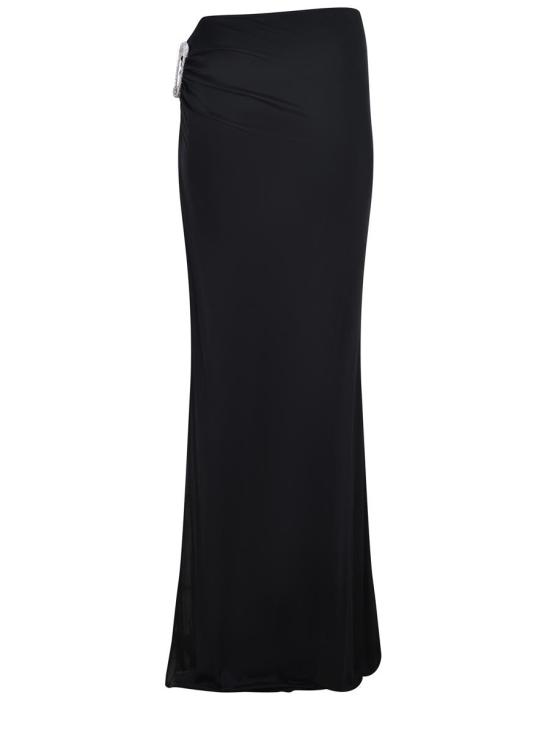 25FW 쥬세페 디 모라비토 스커트 SK149X05315 99 Black - GIUSEPPE DI MORABITO