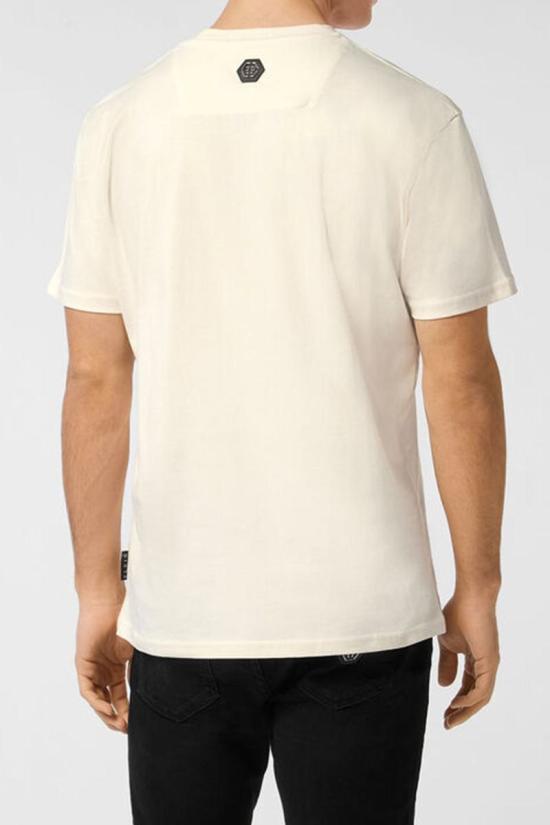 25FW 필립 플레인 탑 FAEC MTK8458 PJY002N01OF WHITE - PHILIPP PLEIN