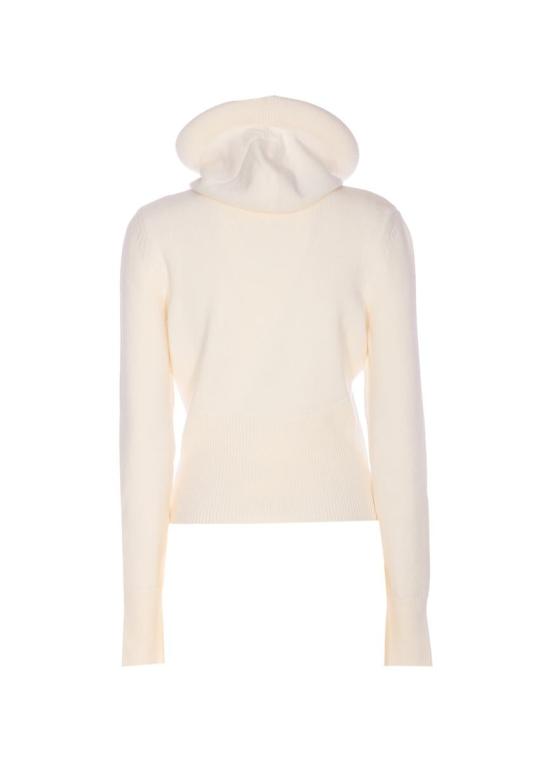 25FW 알라이아 터틀넥 AA9G0071K133B000 WHITE - ALAIA