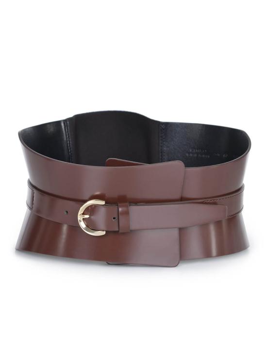 25FW 핑코 레귤러 벨트 105464 A2QIL74Q BROWN