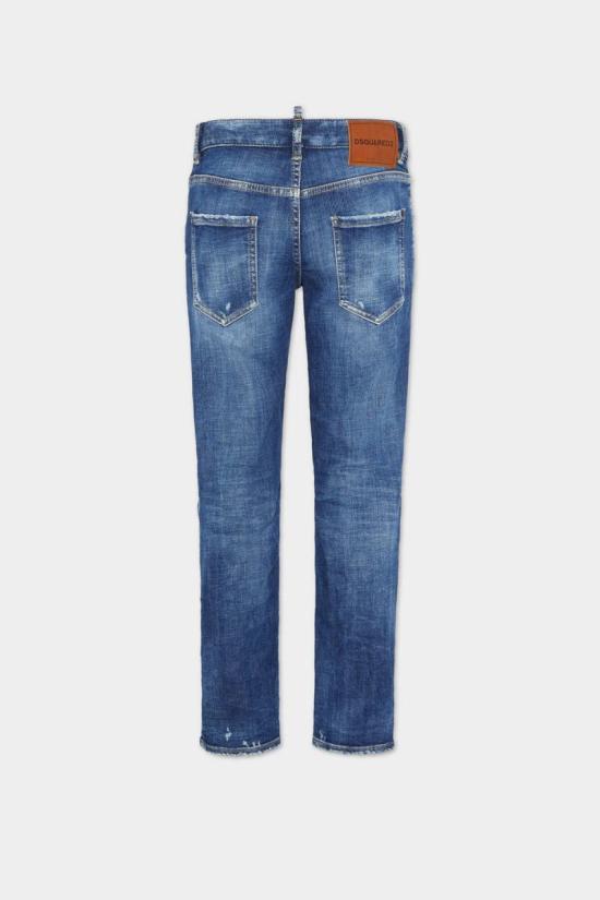 25FW 디스퀘어드2 데님 팬츠 S75LB1096 S30872470 BLUE - DSQUARED2