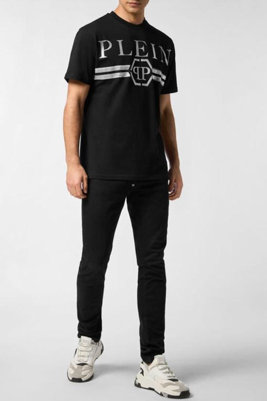 25FW 필립 플레인 반팔 티셔츠 FAEC MTK8457 PJY002N02 Black - PHILIPP PLEIN